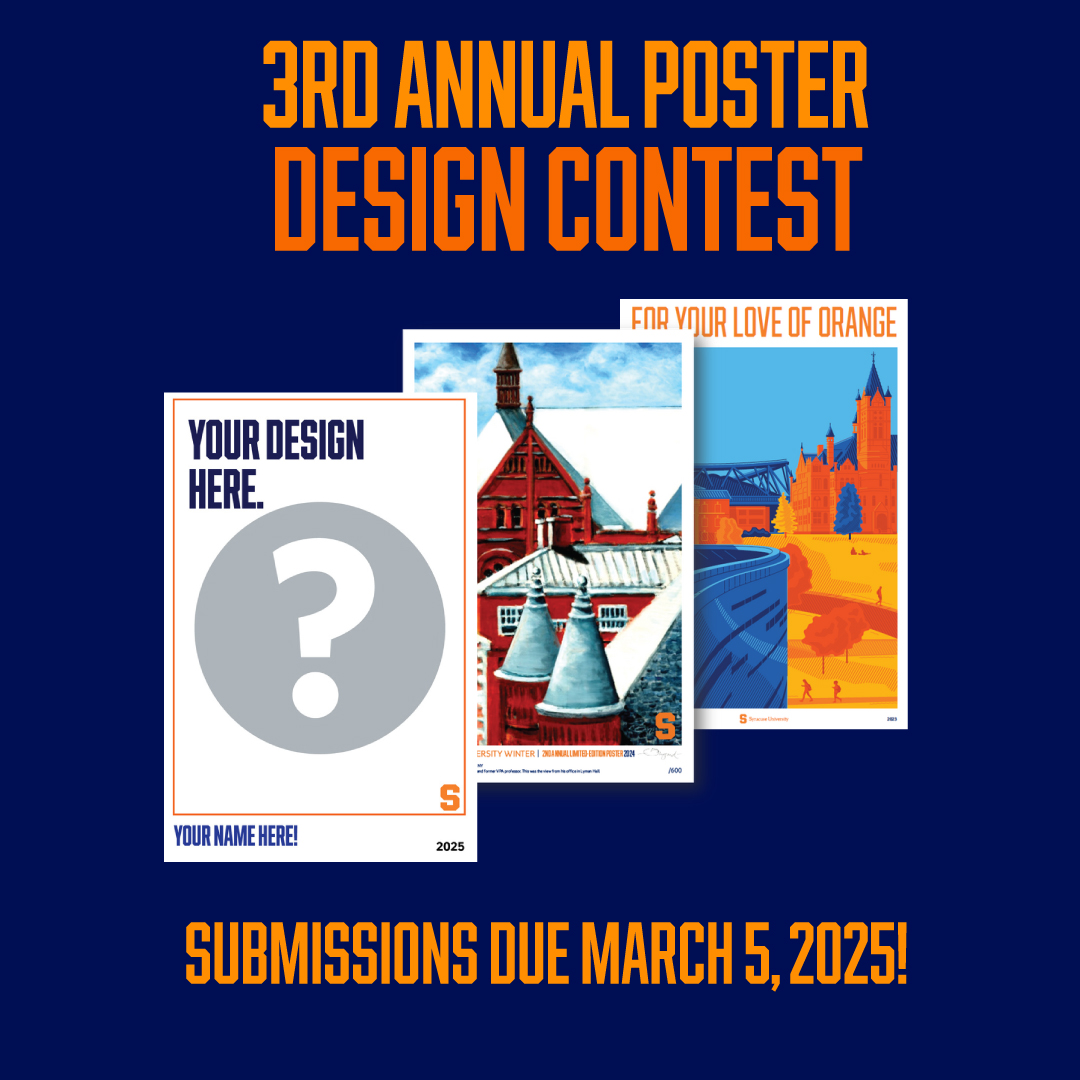  3rd Annual Poster Design Contest, submissions due March 5!