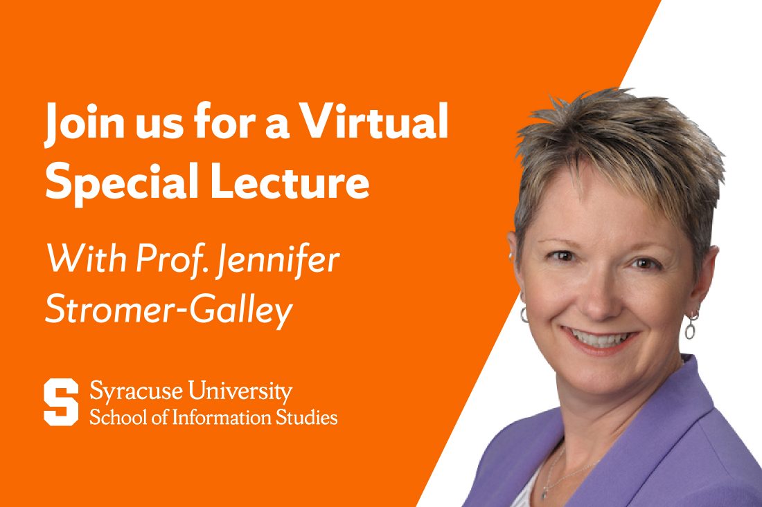 Jennifer stromer-Galley Special Lecture