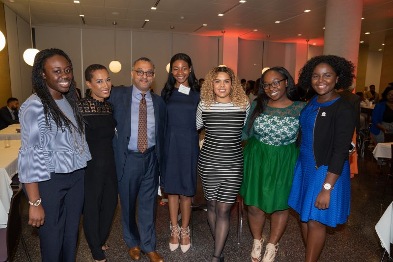 Alumni, students, and friends gather for the Alumni of Color Reception