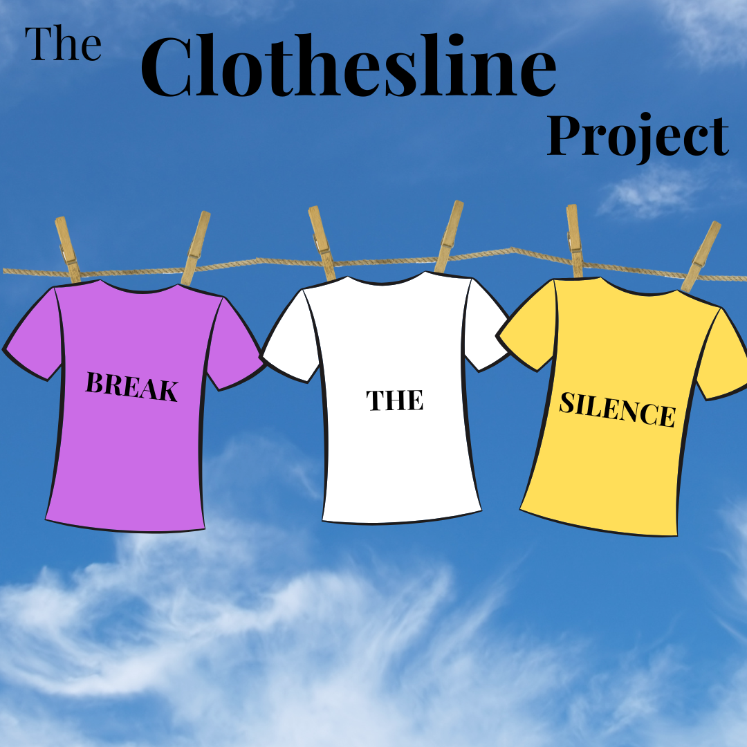 T-shirts with Break the Silence on them
