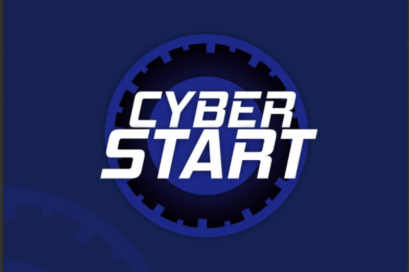 CyberStart video game logo