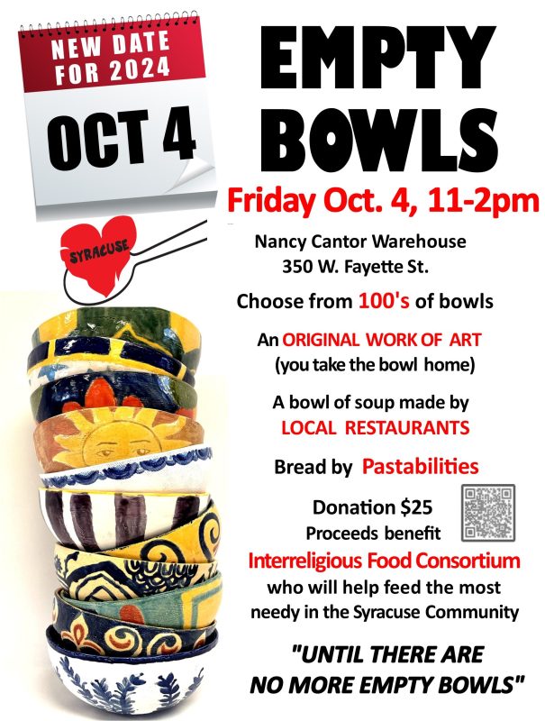 Empty Bowls flyer