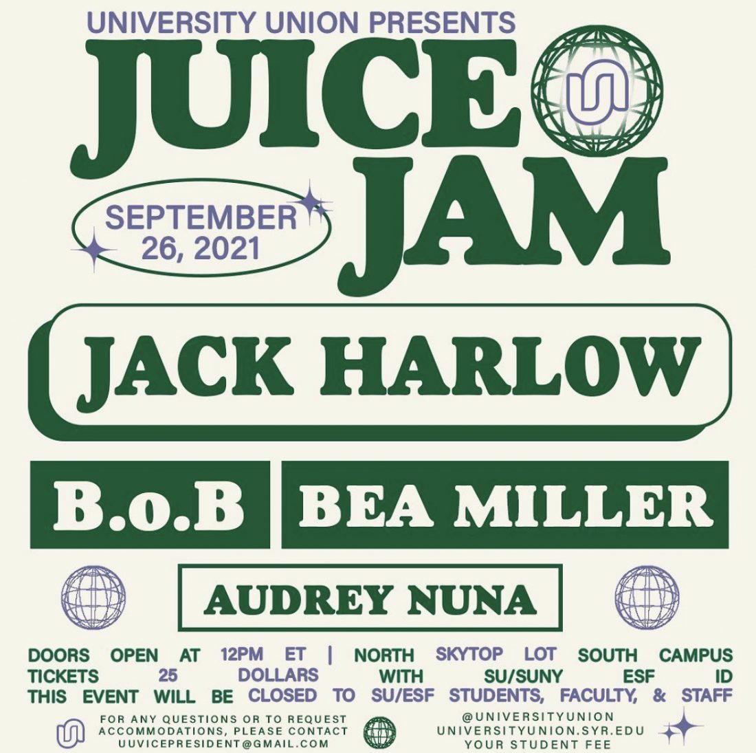 syracuse university juice jam