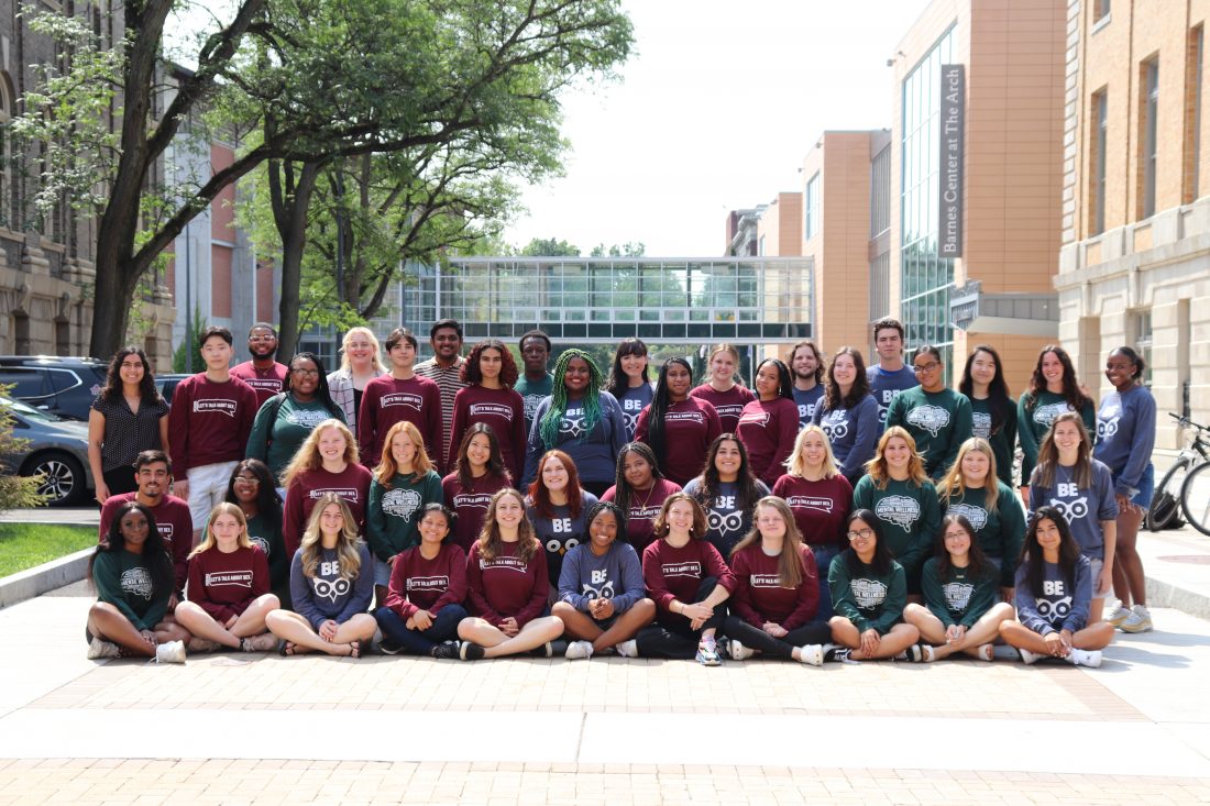 The 2021-22 Barnes Center Peer Educators