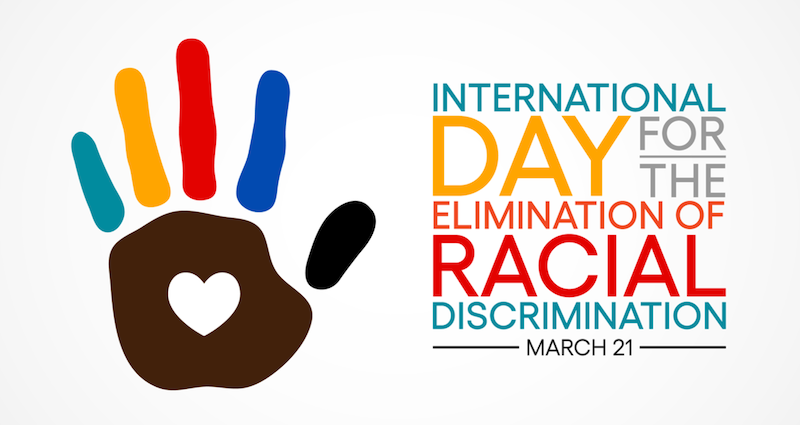 The logo for International Day for the Elimination of Racial Discrimination