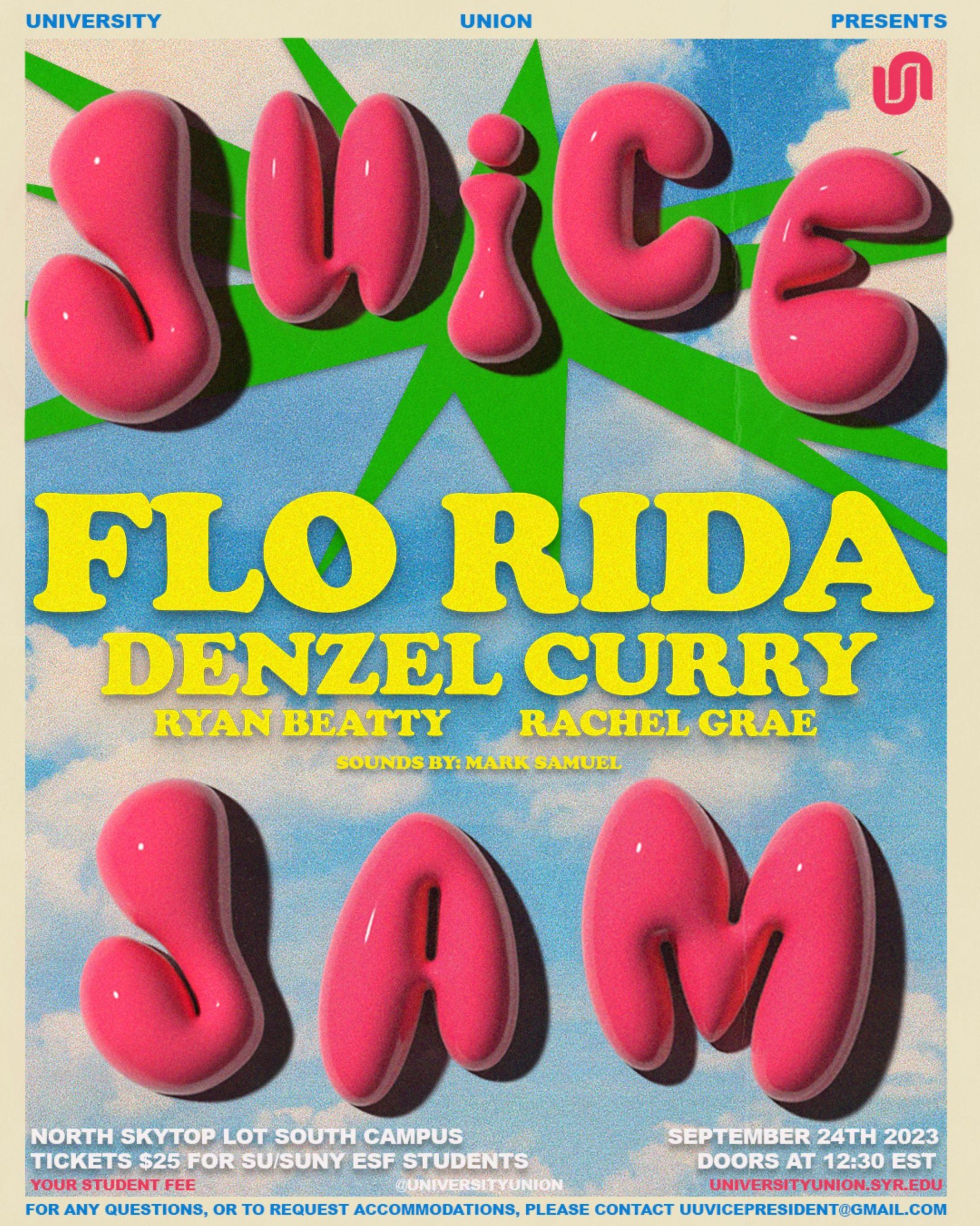Juice Jam 2023 poster