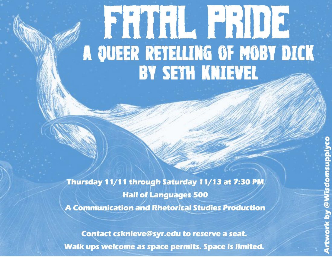 Fatal Pride A Queer Retelling of Moby Dick by Seth Knievel