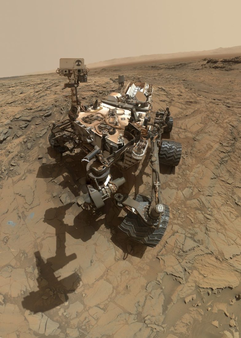 Curiosity Rover on Mars