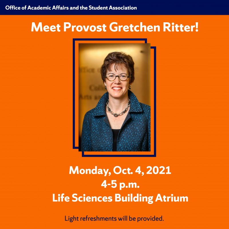 Meet Provost Gretchen Ritter