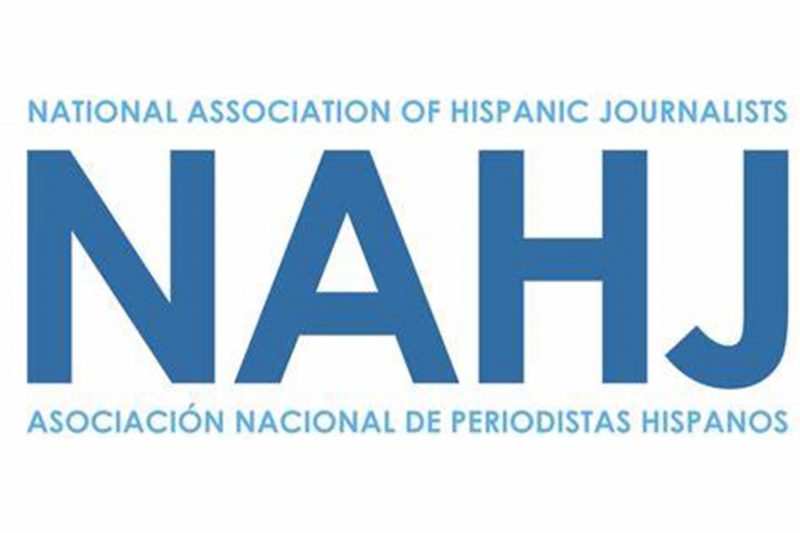 Logo for the National Association of Hispanic Journalists