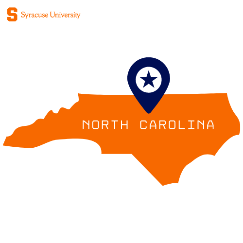 Outline of North Carolina