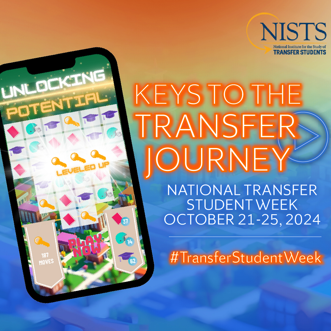 A flier for National Transfer Student week