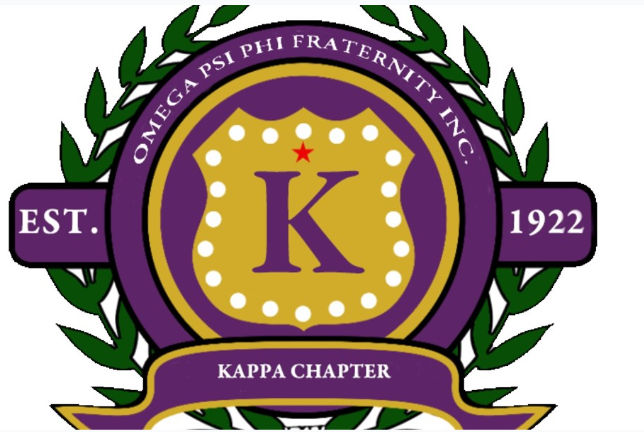Logo of Syracuse Unviersity's Omega Psi Phi Fraternity Inc., Kappa Chapter, established 1922