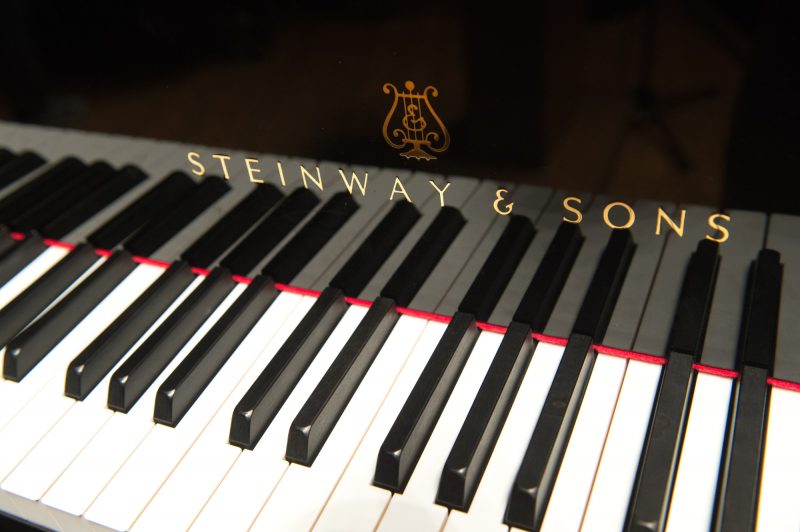 Steinway piano.