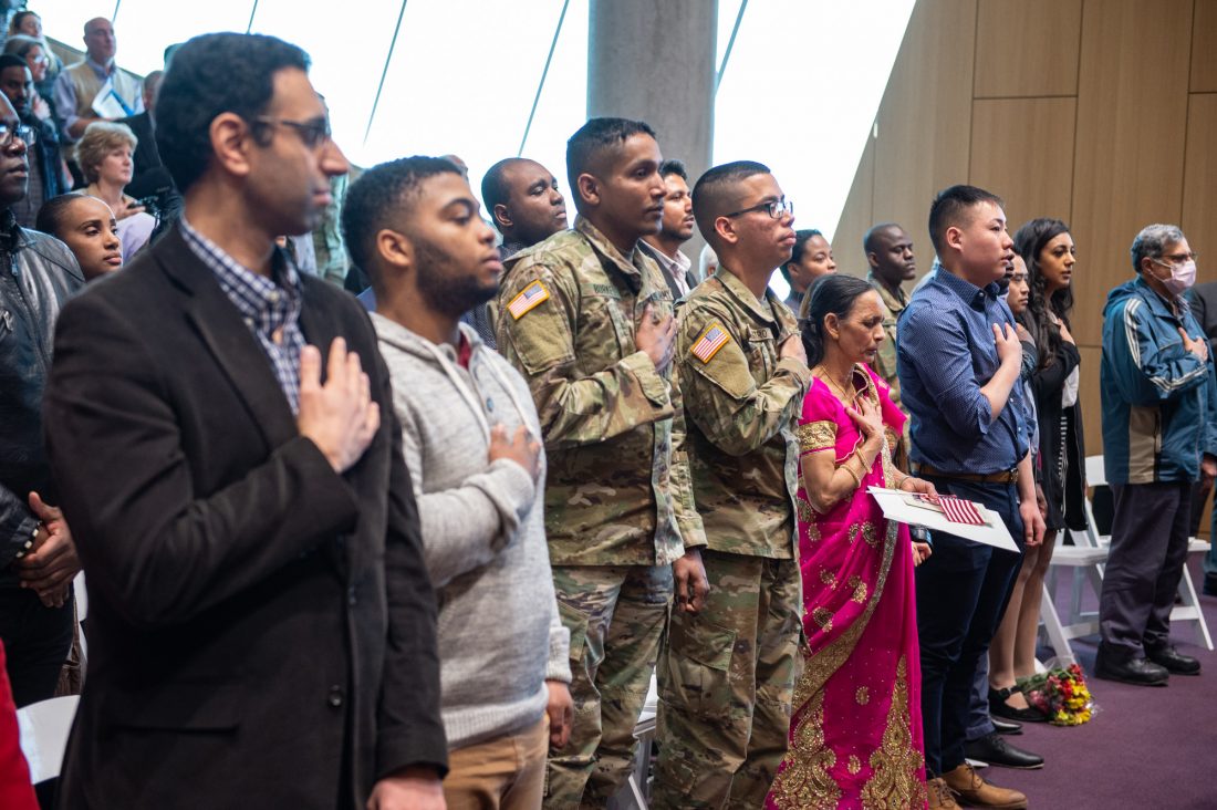 US Citizenship Naturalization Ceremony - Syracuse.edu