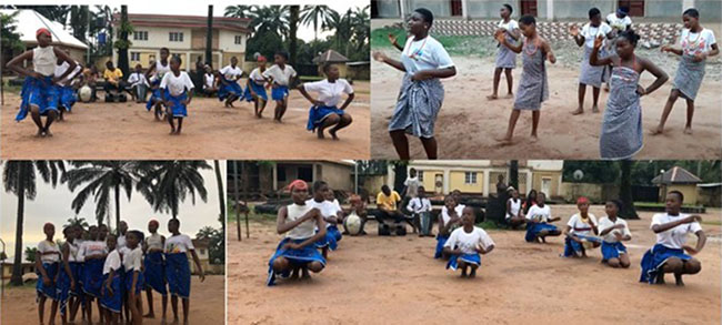 alt=image of african women dancing