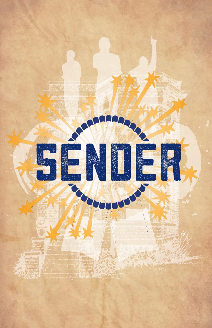 Sender poster.