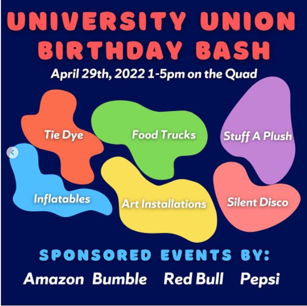 University Union 60th Birthday Bash
