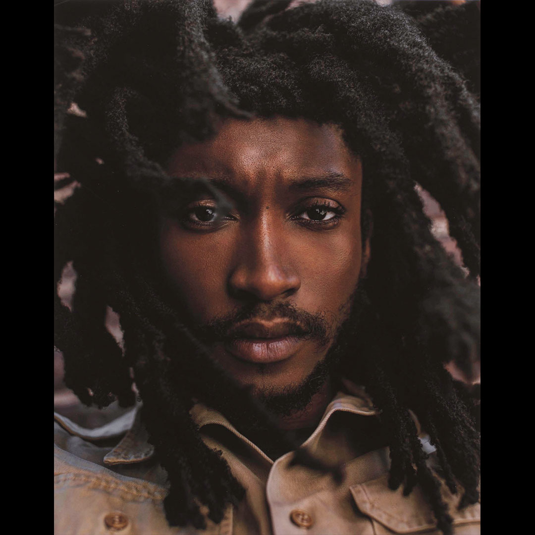 portrait of a Black male with dreadlocks 