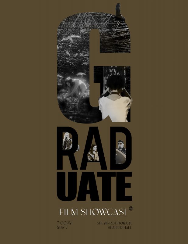 Graduate Film student showcase poster