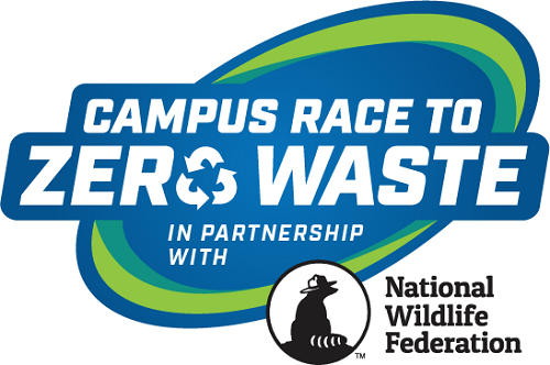 Campus Waste to Zero Waste and National Wildlife Federation logos