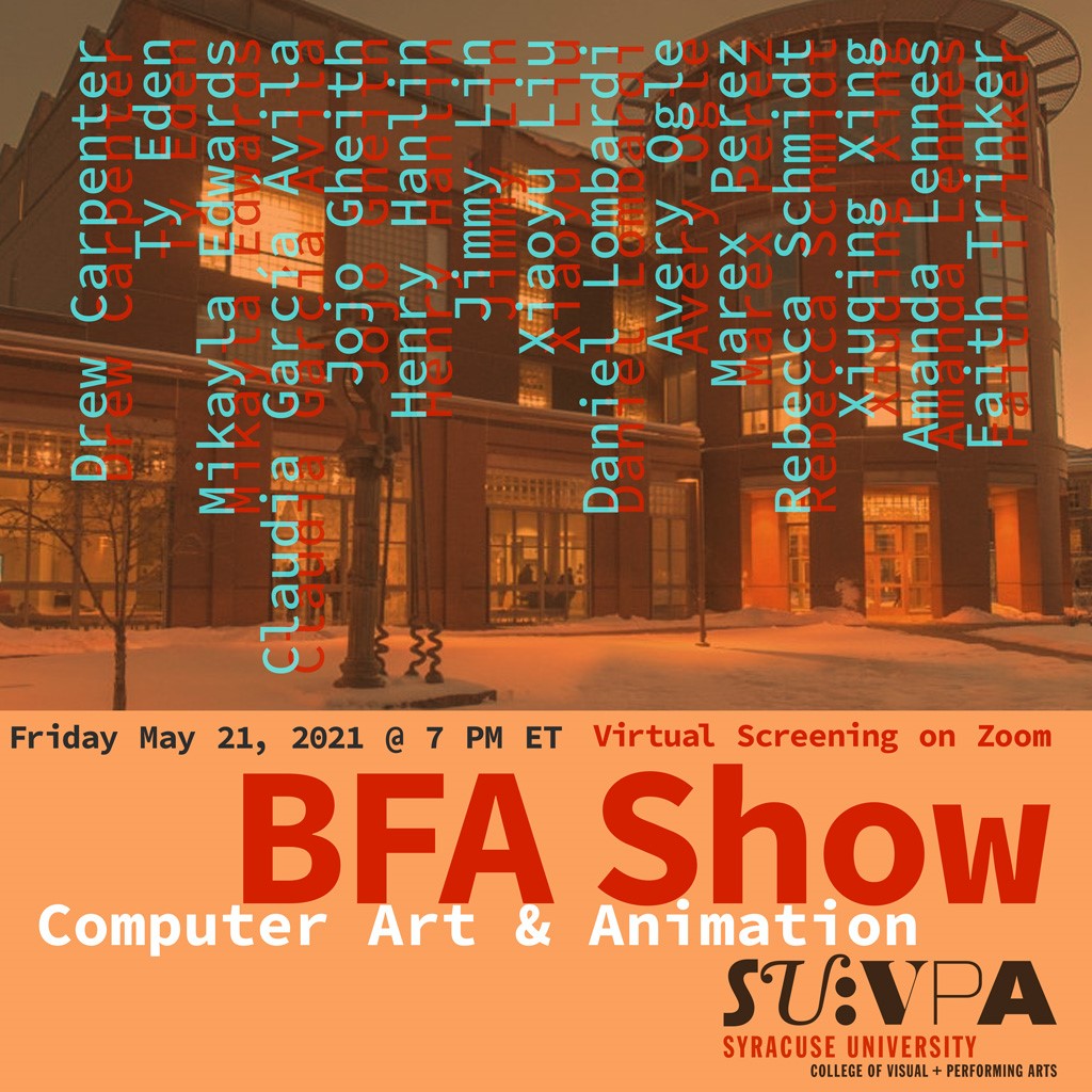 Computer Art & Animation BFA Show 2021 