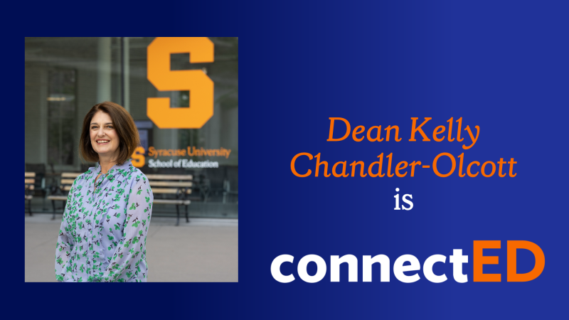 Dean Kelly Chandler-Olcott is connectED