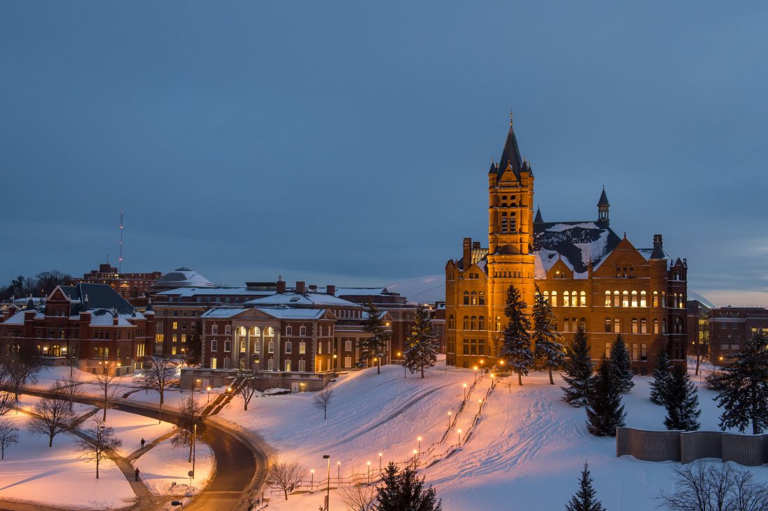 Crouse in winter.