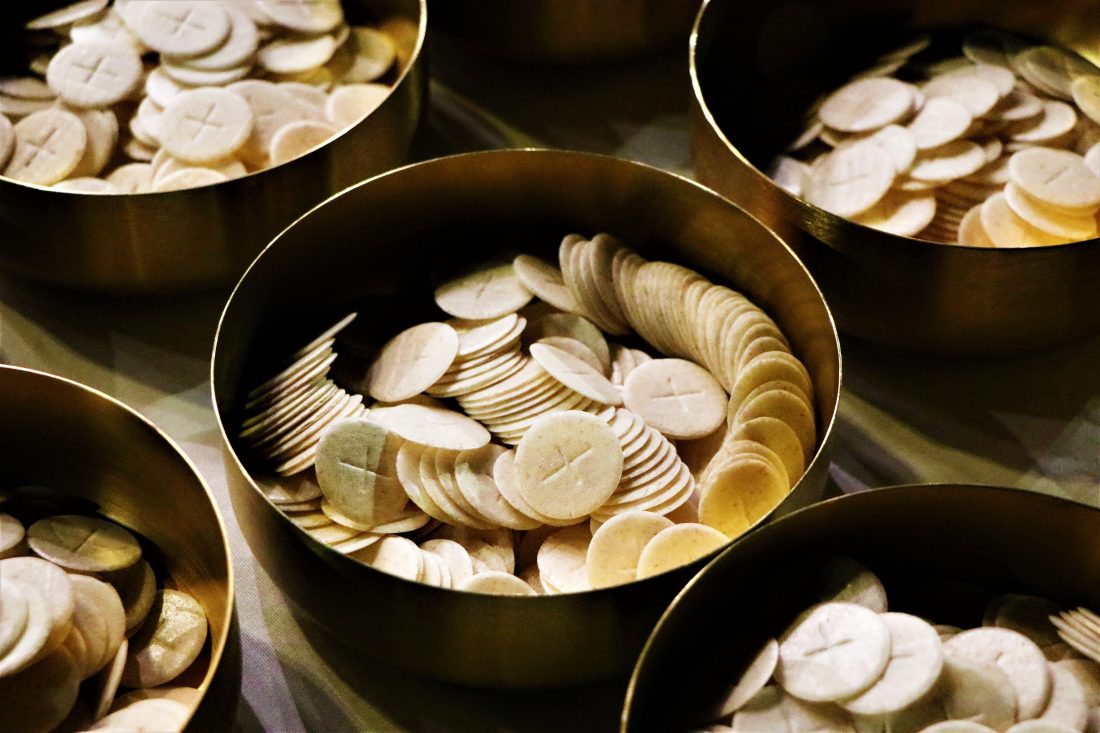 Eucharist in a bowl