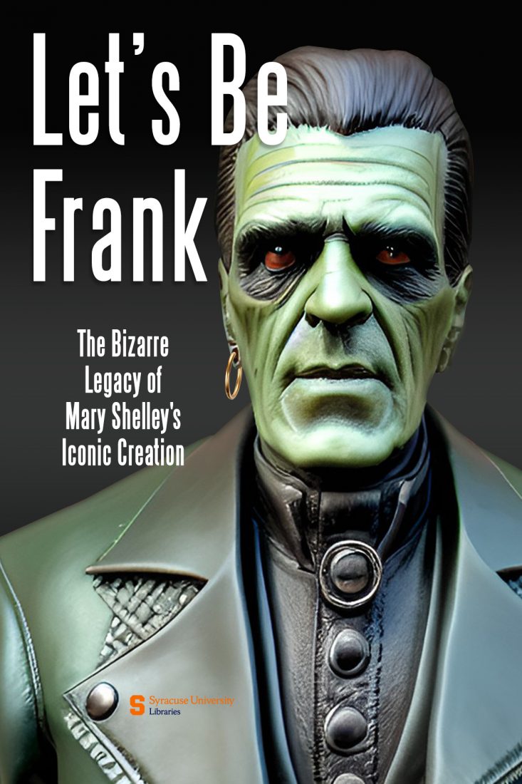 green image of Frankenstein