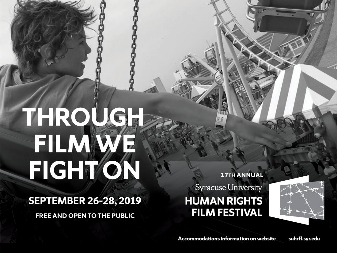 Poster image for the 2019 Human Rights Film Festival