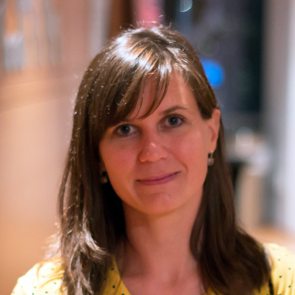 A close-up, color photo of Dr. Mirna Mihovilovic Skanata smiling toward the camera. 