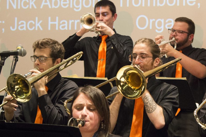 The Morton Schiff jazz ensemble.