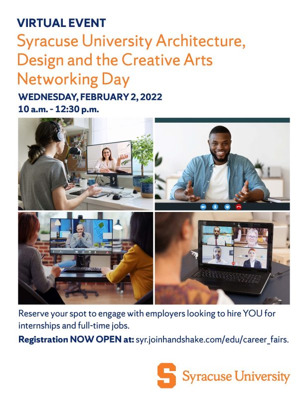 Syracuse University Architecture, Design and the Creative Arts Networking Day
