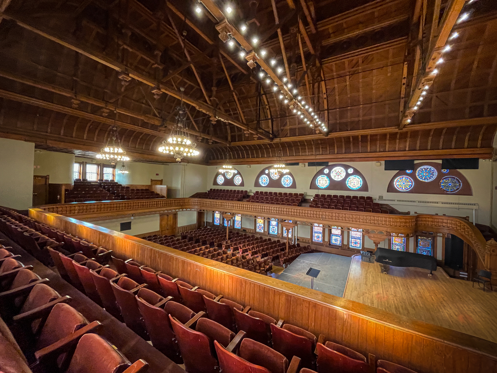 Setnor Auditorium in Crouse College.