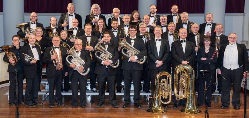 Members of the Syracuse University Brass Ensemble