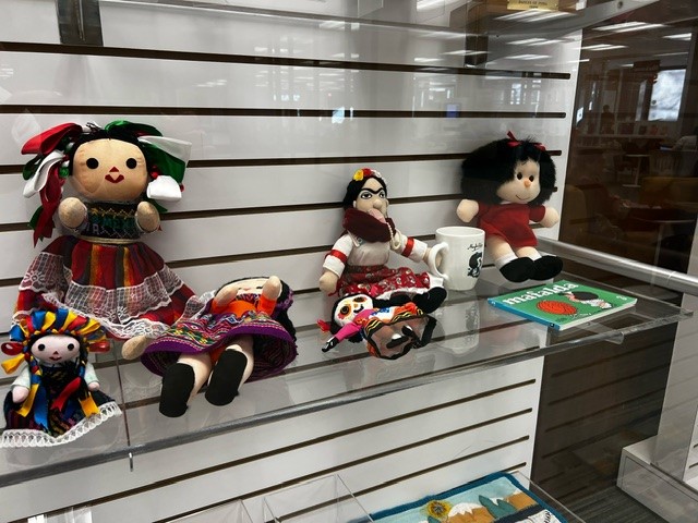 dolls on shelf